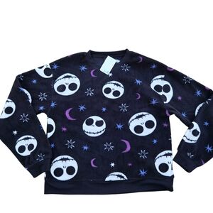 Nightmare before christmas crewneck Soft Shirt Womens Sz M